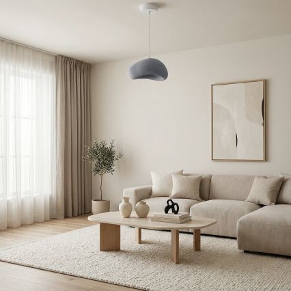 Brilagi - Suspension sur câble WABI SABI 1xE27/40W/230V Ø 35 cm gris