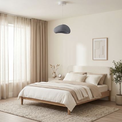 Brilagi - Suspension sur câble WABI SABI 1xE27/40W/230V Ø 35 cm gris