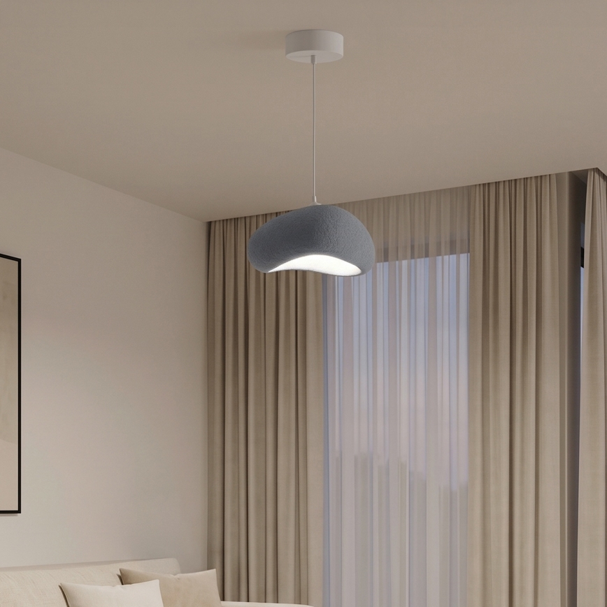 Brilagi - Suspension sur câble WABI SABI 1xE27/40W/230V Ø 35 cm gris