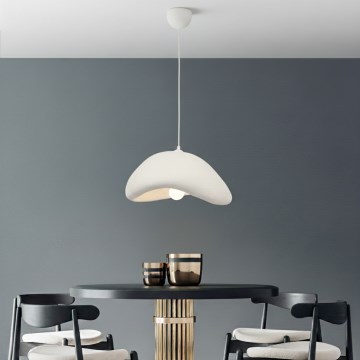 Brilagi - Suspension sur câble WABI SABI 1xE27/40W/230V Ø 42 cm blanche