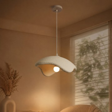 BRILAGI - Suspension sur câble WABI SABI 1xE27/60W/230V Ø 40 cm blanche