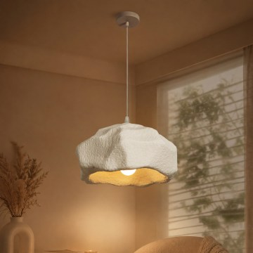 BRILAGI - Suspension sur câble WABI SABI 1xE27/60W/230V Ø 42 cm blanche