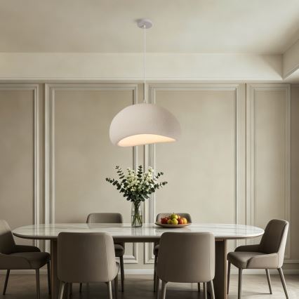 BRILAGI - Suspension sur câble WABI SABI 1xE27/60W/230V Ø 50 cm blanc