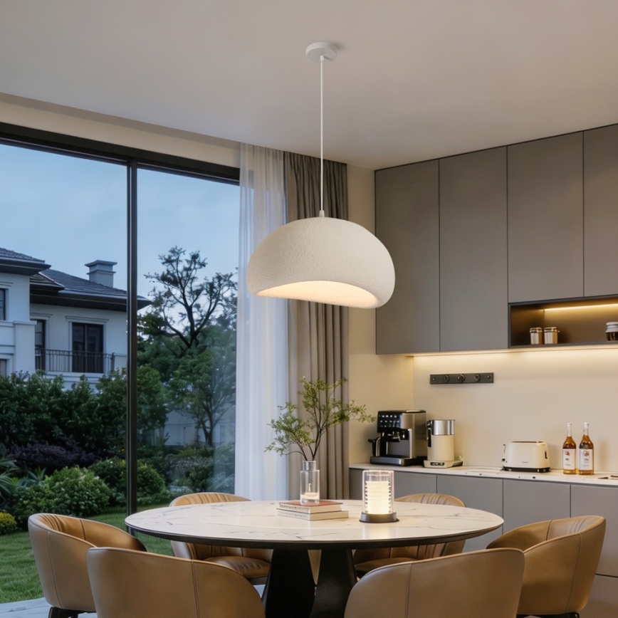 BRILAGI - Suspension sur câble WABI SABI 1xE27/60W/230V Ø 50 cm blanc