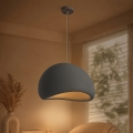 BRILAGI - Suspension sur câble WABI SABI 1xE27/60W/230V Ø 50 cm gris