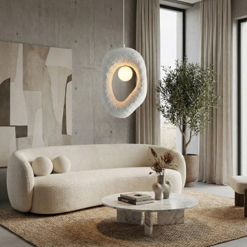 Brilagi - Suspension sur câble WABI SABI 1xG9/8W/230V blanche