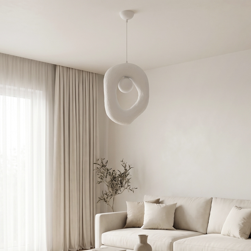 Brilagi - Suspension sur câble WABI SABI 1xG9/8W/230V blanche