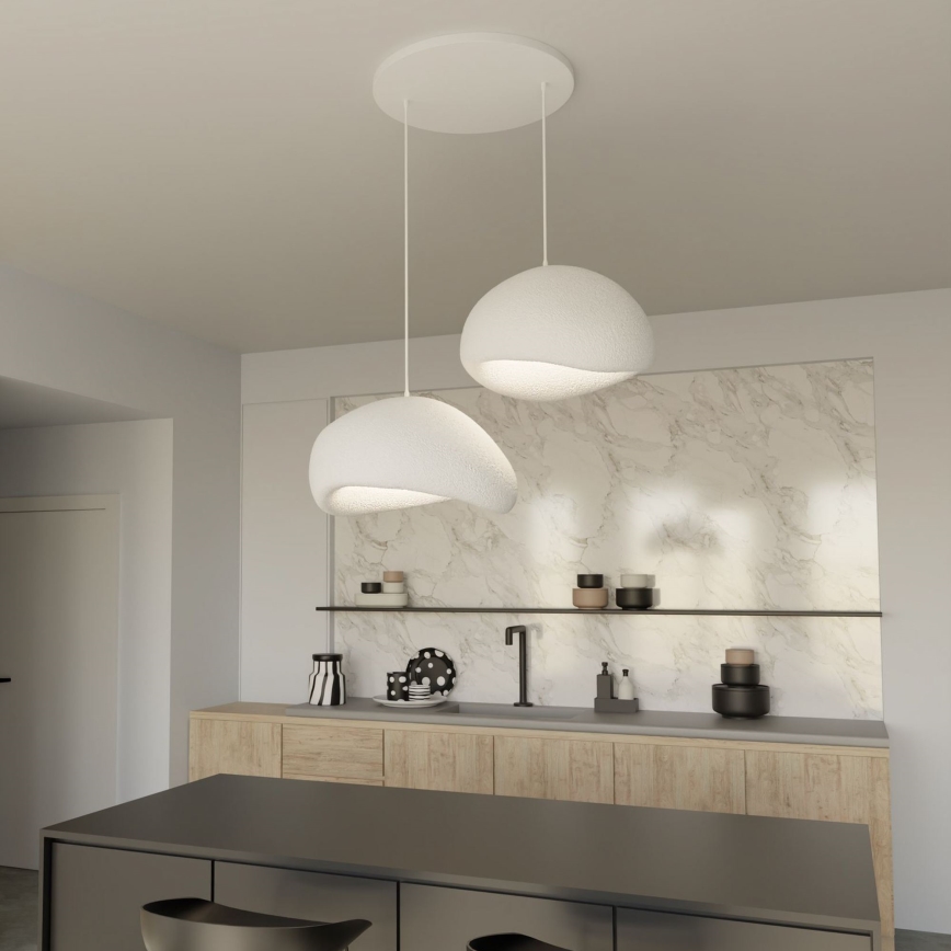 Brilagi - Suspension sur câble WABI SABI 2xE27/40W/230V blanche