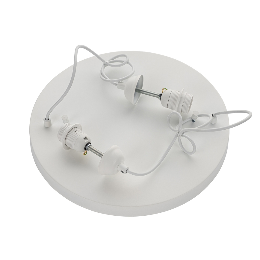 Brilagi - Suspension sur câble WABI SABI 2xE27/40W/230V Ø 45 cm blanche
