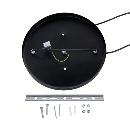 Brilagi - Suspension sur câble WABI SABI 2xE27/40W/230V Ø 60 cm noire