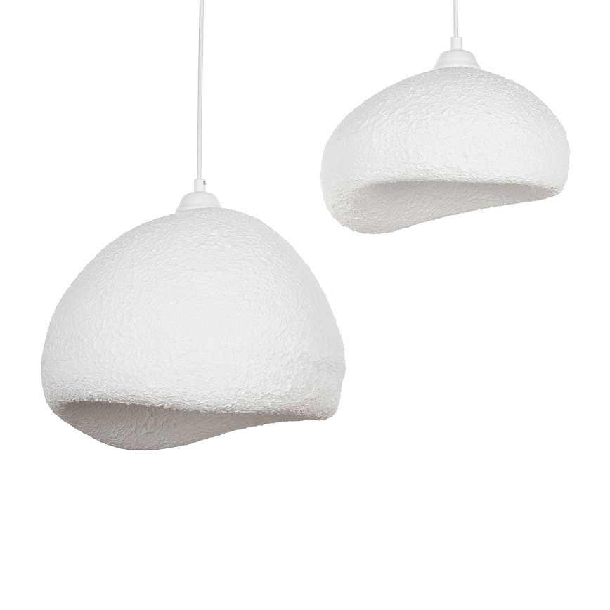 Brilagi - Suspension sur câble WABI SABI 2xE27/40W/230V Ø 70 cm blanche