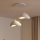 Brilagi - Suspension sur câble WABI SABI 2xE27/40W/230V Ø 74 cm blanche