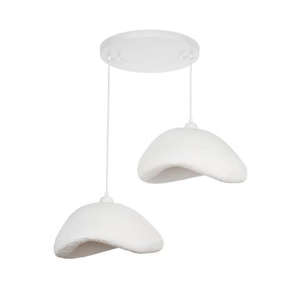 Brilagi - Suspension sur câble WABI SABI 2xE27/40W/230V Ø 74 cm blanche