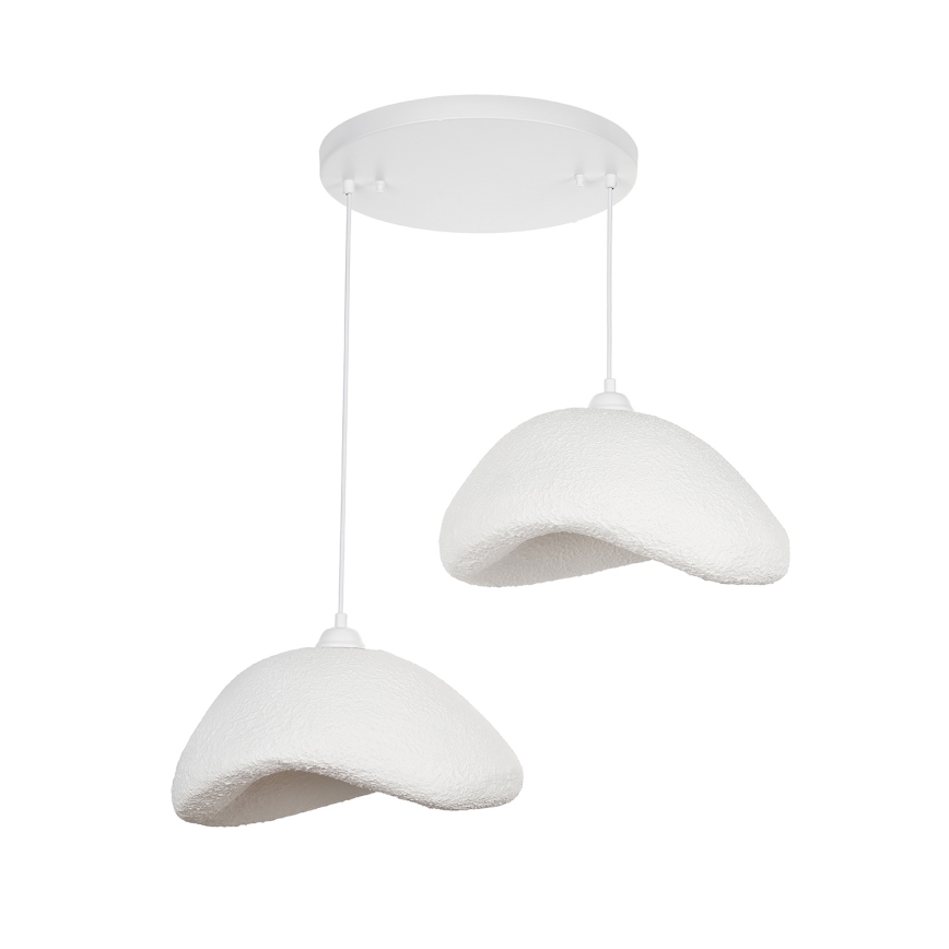 Brilagi - Suspension sur câble WABI SABI 2xE27/40W/230V Ø 74 cm blanche