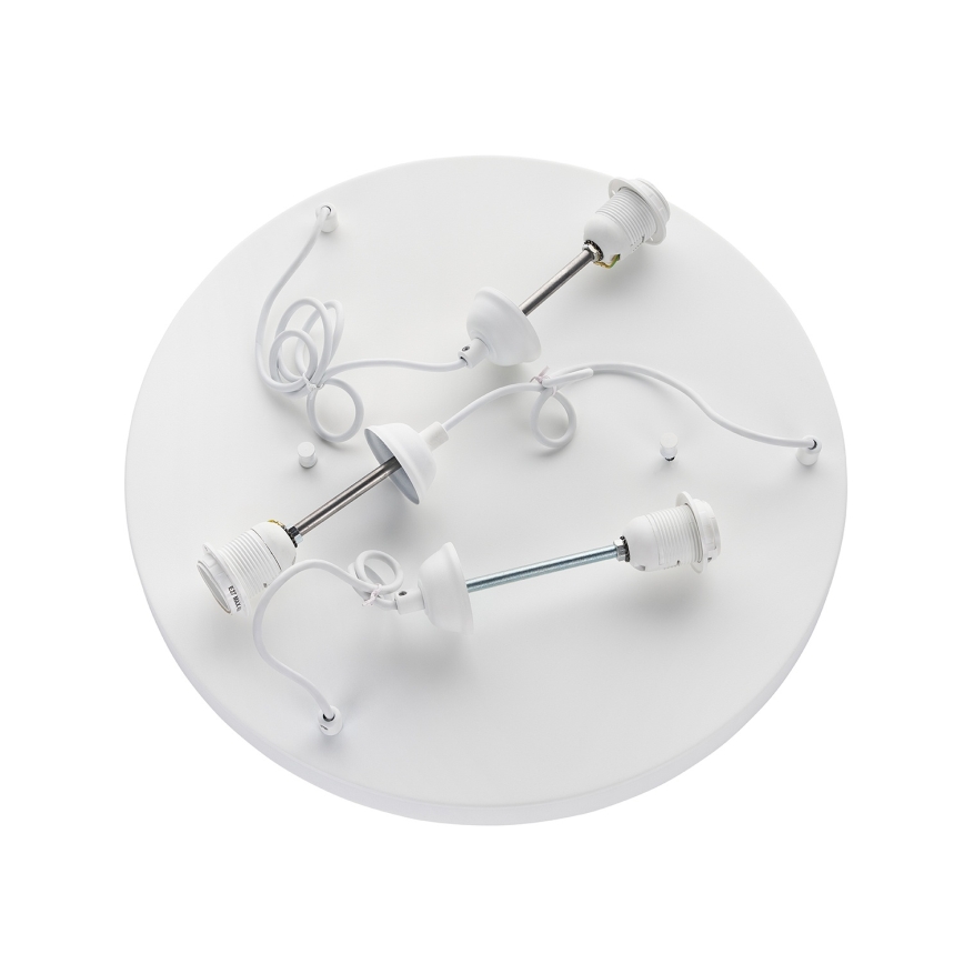 Brilagi - Suspension sur câble WABI SABI 3xE27/40W/230V Ø 82 cm blanc
