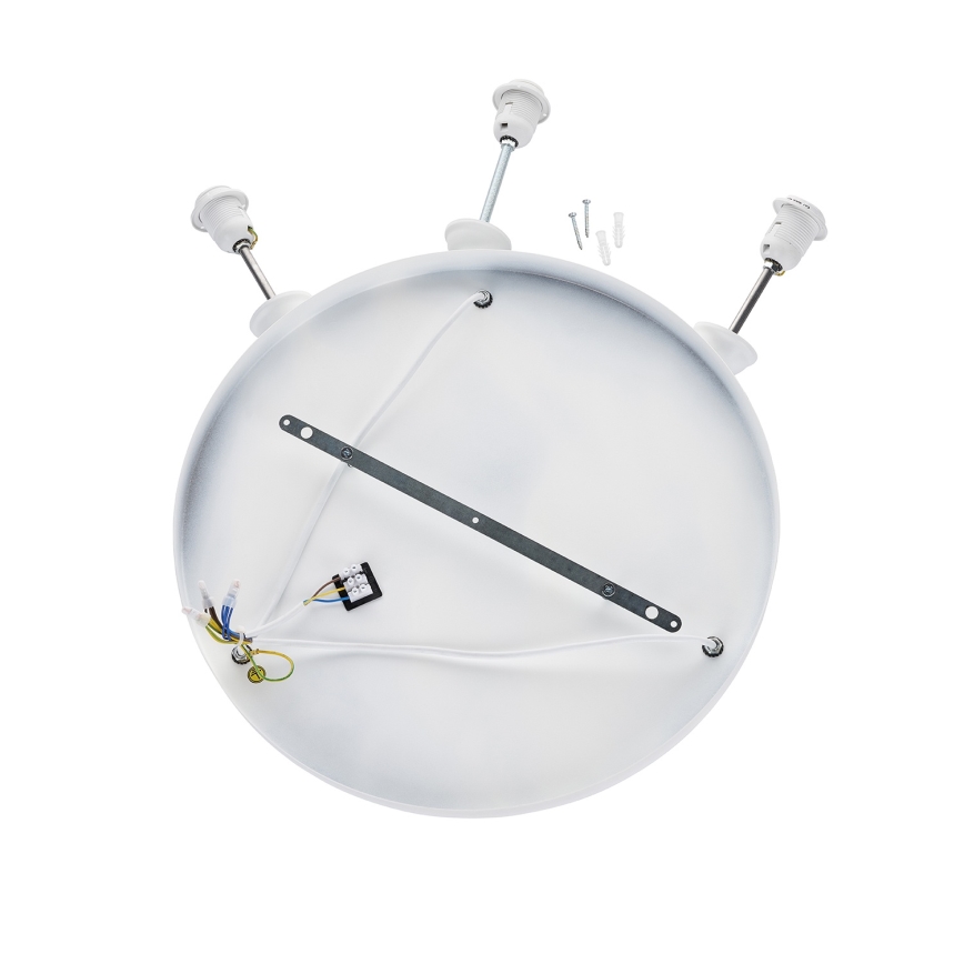 Brilagi - Suspension sur câble WABI SABI 3xE27/40W/230V Ø 82 cm blanc