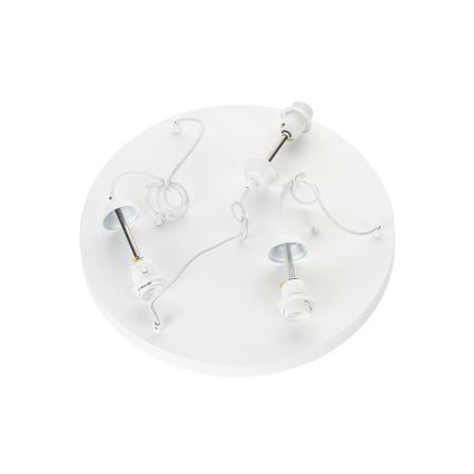 Brilagi - Suspension sur câble WABI SABI 3xE27/40W/230V Ø 82 cm blanche