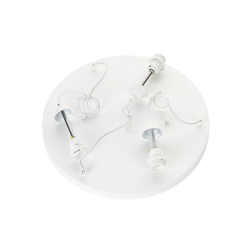 Brilagi - Suspension sur câble WABI SABI 3xE27/40W/230V Ø 82 cm blanche