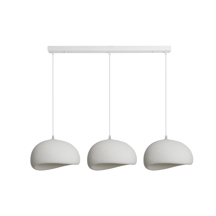 BRILAGI - Suspension sur câble WABI SABI 3xE27/60W/230V blanche