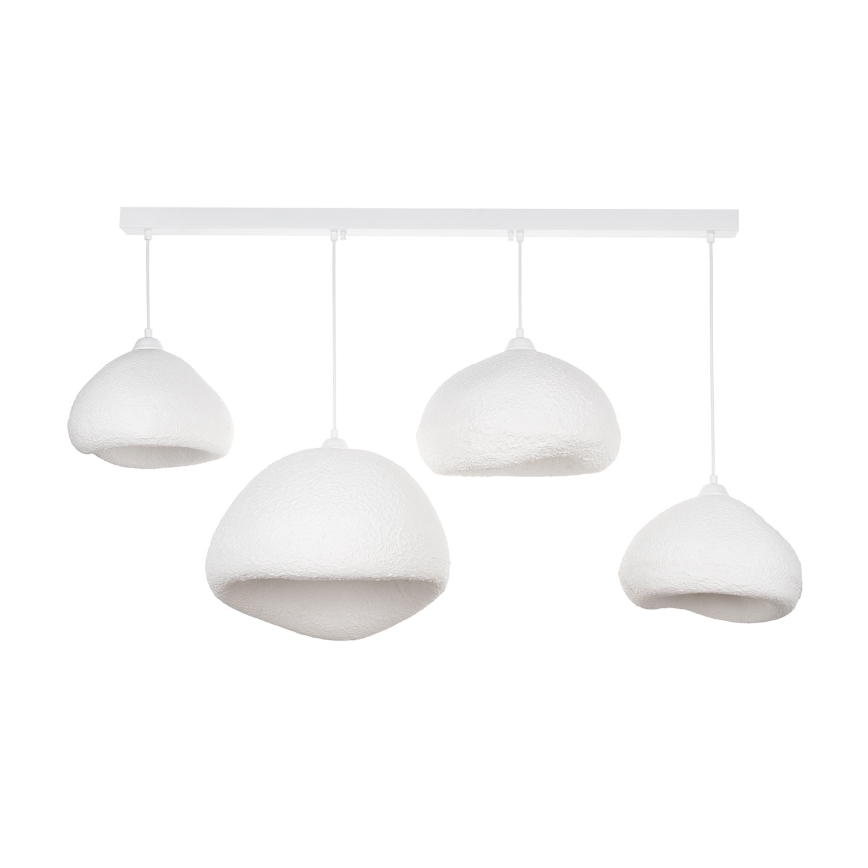 Brilagi - Suspension sur câble WABI SABI 4xE27/40W/230V blanche