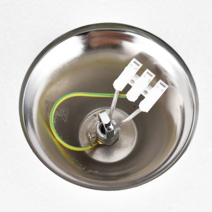 Brilagi - Suspension sur chaîne ECLIPSE 5xE14/10W/230V Ø 38 cm argenté