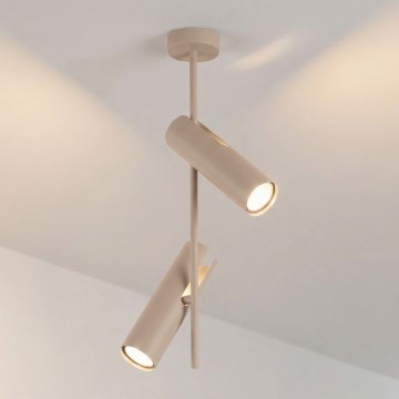 Brilagi - Suspension sur tige BRANCH 2xGU10/30W/230V beige