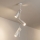 Brilagi - Suspension sur tige BRANCH 3xGU10/30W/230V blanche