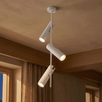 Brilagi - Suspension sur tige BRANCH 3xGU10/30W/230V blanche