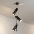 Brilagi - Suspension sur tige BRANCH 3xGU10/30W/230V noire