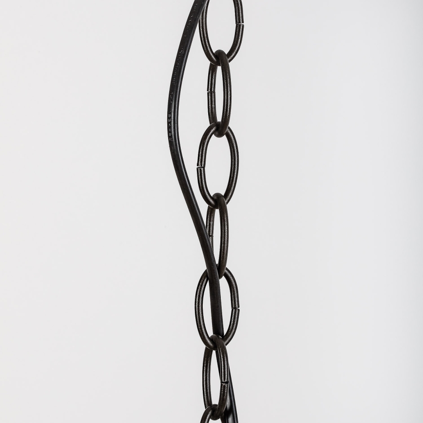 Brilagi - Suspension Tiffany en vitrail LUISA sur chaîne 2xE27/60W/230V