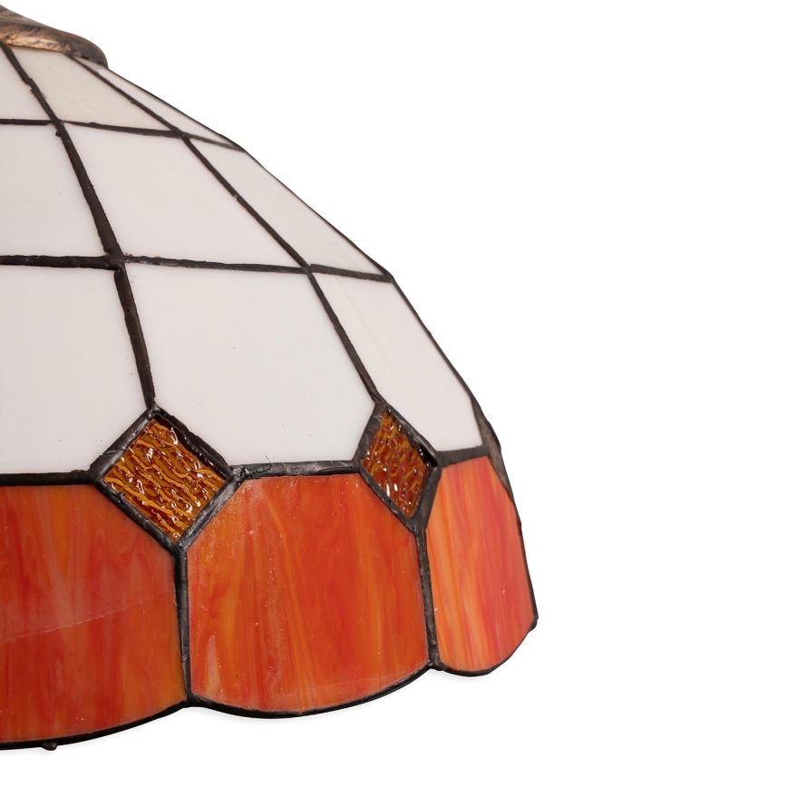 Brilagi - Suspension Tiffany en vitrail sur chaîne SIENNA 1xE27/60W/230V Ø 40 cm