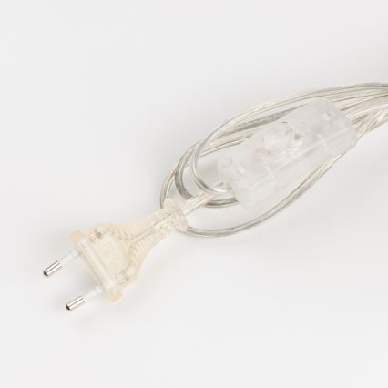 Brilagi - Tafellamp CERIA 1xE27/60W/230V Ø 30 cm glanzend chroom/zwart