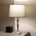 BRILAGI - Tafellamp CERIA 1xE27/60W/230V Ø 30 cm zilver/grijs