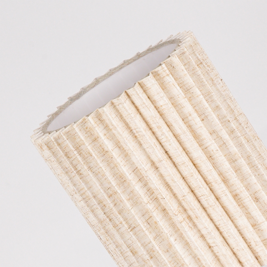 Brilagi - Tafellamp NORDIC WAVE 1xE27/15W/230V linnen/wit