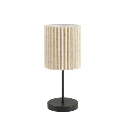Brilagi - Tafellamp NORDIC WAVE 1xE27/15W/230V linnen/zwart