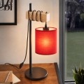 BRILAGI - Tafellamp NUBILA 1xE27/40W/230V bruin/zwart/rood