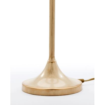 Brilagi - Tafellamp SAPHIRE 1xE27/15W/230V crème/goud/patina