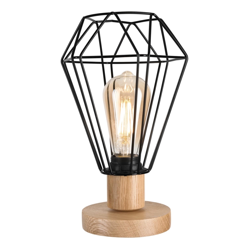 Brilagi - Tafellamp WOODY BASKET 1xE27/60W/230V eiken