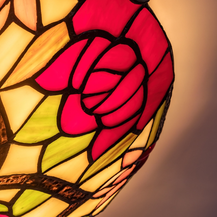 Brilagi - Tiffany glas-in-lood plafondlamp GARLAN 2xE27/60W/230V