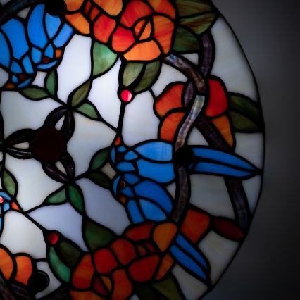 Brilagi - Tiffany glas-in-lood plafondlamp JUNGLE 3xE27/60W/230V Ø 40 cm