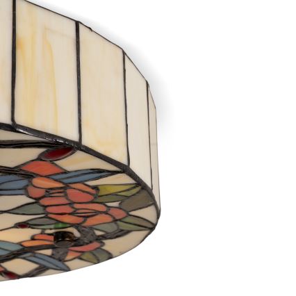 Brilagi - Tiffany glas-in-lood plafondlamp JUNGLE 3xE27/60W/230V Ø 40 cm