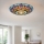 Brilagi - Tiffany glas-in-lood plafondlamp LORAS 2xE27/60W/230V