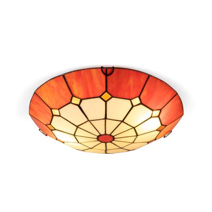 Brilagi - Tiffany glas-in-lood plafondlamp SIENNA 2xE27/60W/230V Ø 40 cm