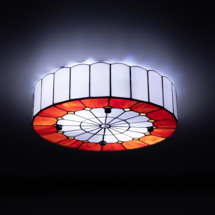 Brilagi - Tiffany glas-in-lood plafondlamp SIENNA 3xE27/60W/230V Ø 40 cm