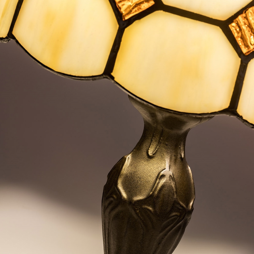 Brilagi - Tiffany glas-in-lood tafellamp DORAN 1xE14/40W/230V