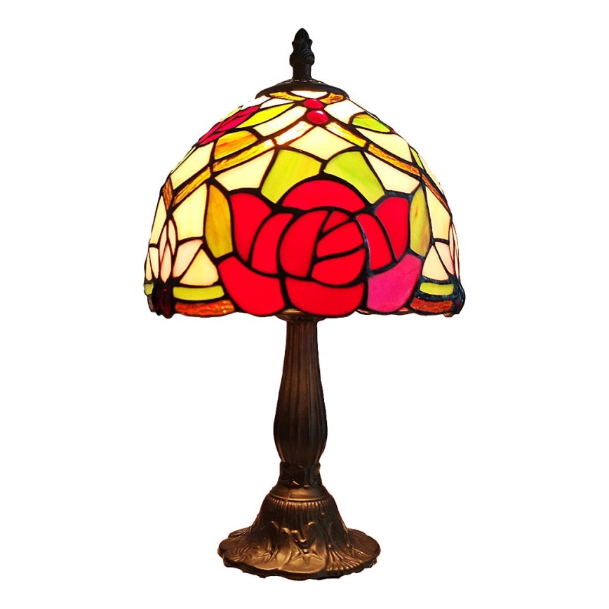 Brilagi - Tiffany glas-in-lood tafellamp GARLAN 1xE14/40W/230V