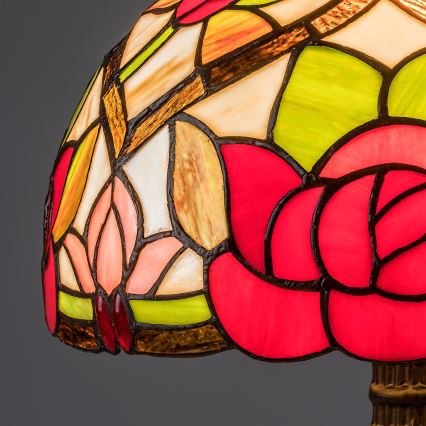 Brilagi - Tiffany glas-in-lood tafellamp GARLAN 1xE27/40W/230V