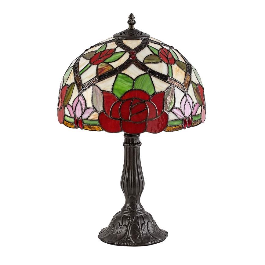 Brilagi - Tiffany glas-in-lood tafellamp GARLAN 1xE27/40W/230V