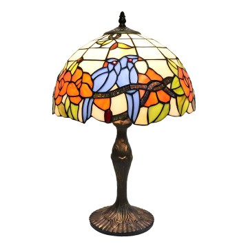 Brilagi - Tiffany glas-in-lood tafellamp JUNGLE 1xE27/60W/230V