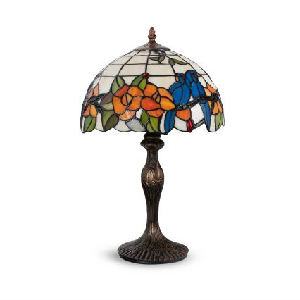 Brilagi - Tiffany glas-in-lood tafellamp JUNGLE 1xE27/60W/230V